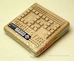 Photo: shrink-wrapped box, topside